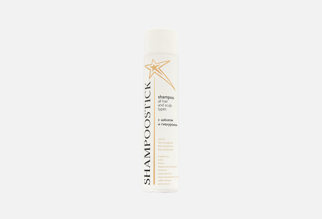 With silk and hyaluronic acid 300 мл
