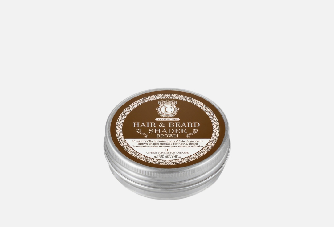 Hair&beard shader pomade brown 30 мл