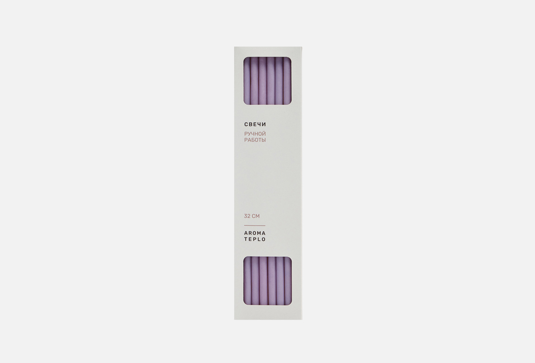 Thin candles, лаванда 8 шт