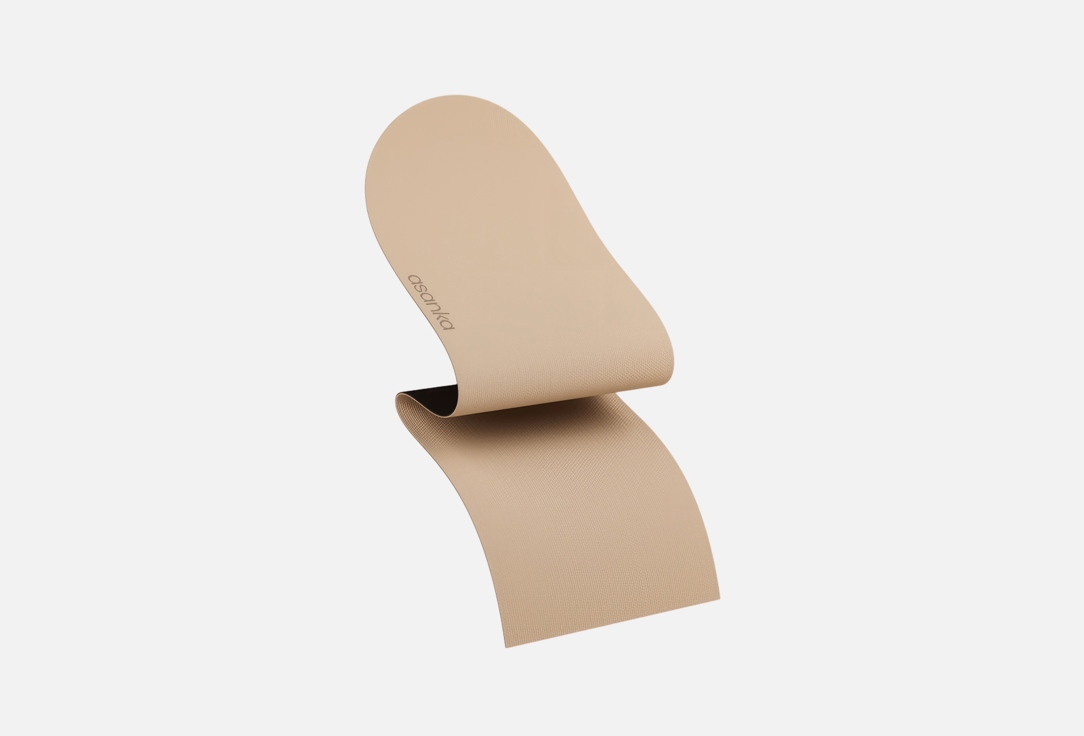 Beige yoga mat 1 шт
