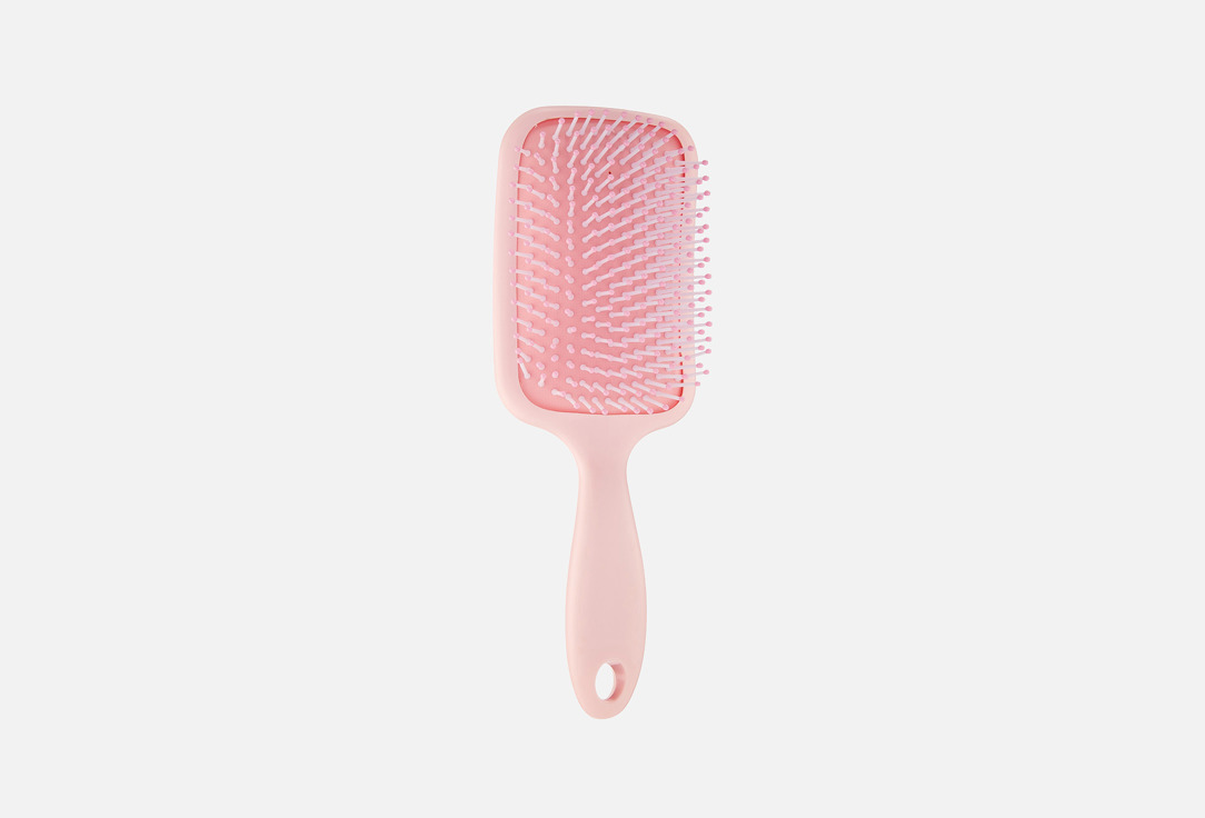 A pink massage shovel comb 1 шт