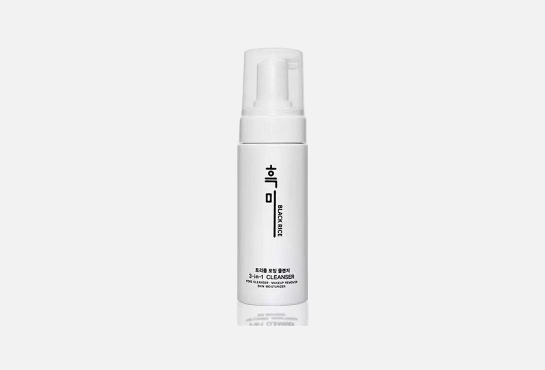 Black Rice 3 in 1 Foaming Cleanser 150 мл