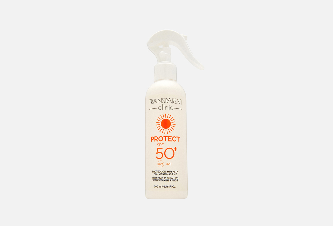 Protect spf 50+ very high protection with vitamins f and e 200 мл