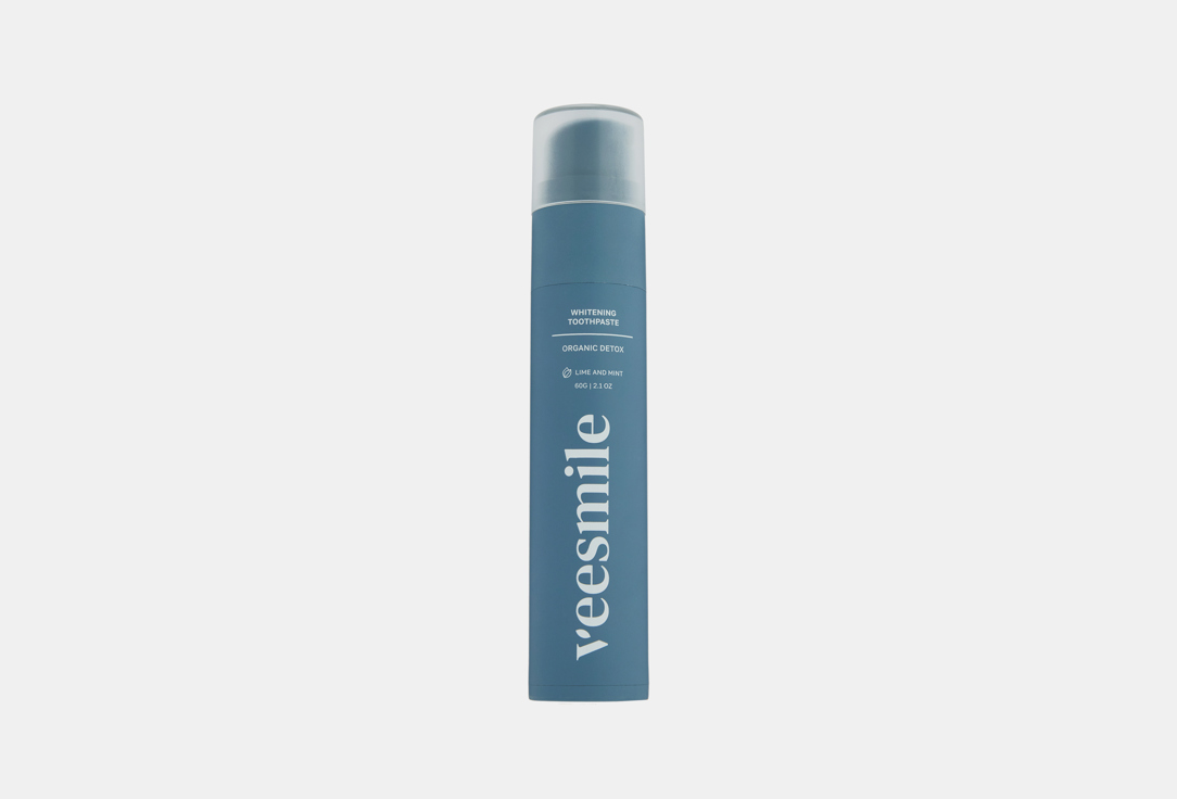 Whitening organic detox, lime and mint 60 г