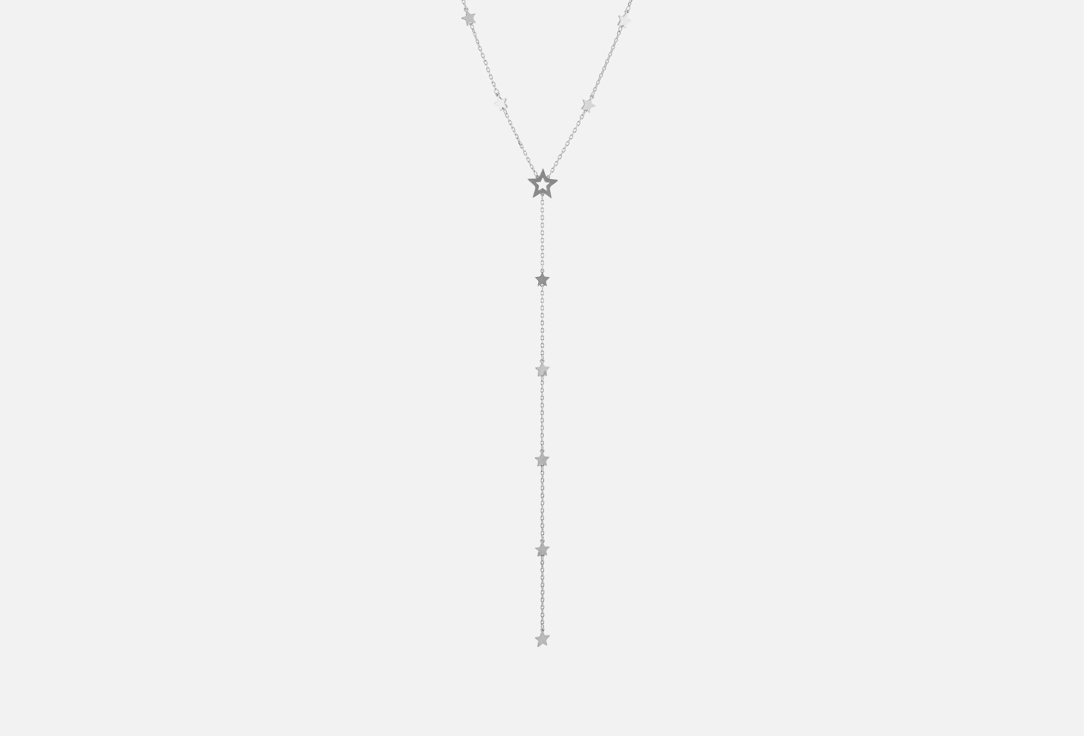 Tie with stars silver 1 шт
