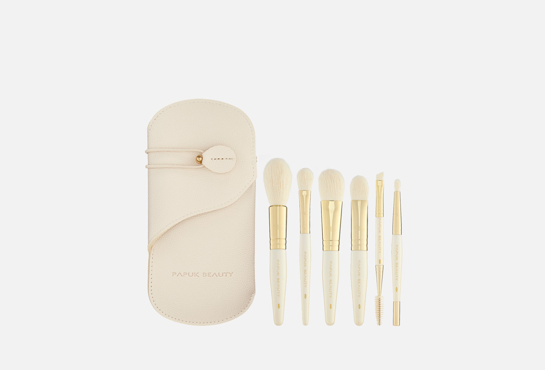 Makeup travel brush kit 5 шт