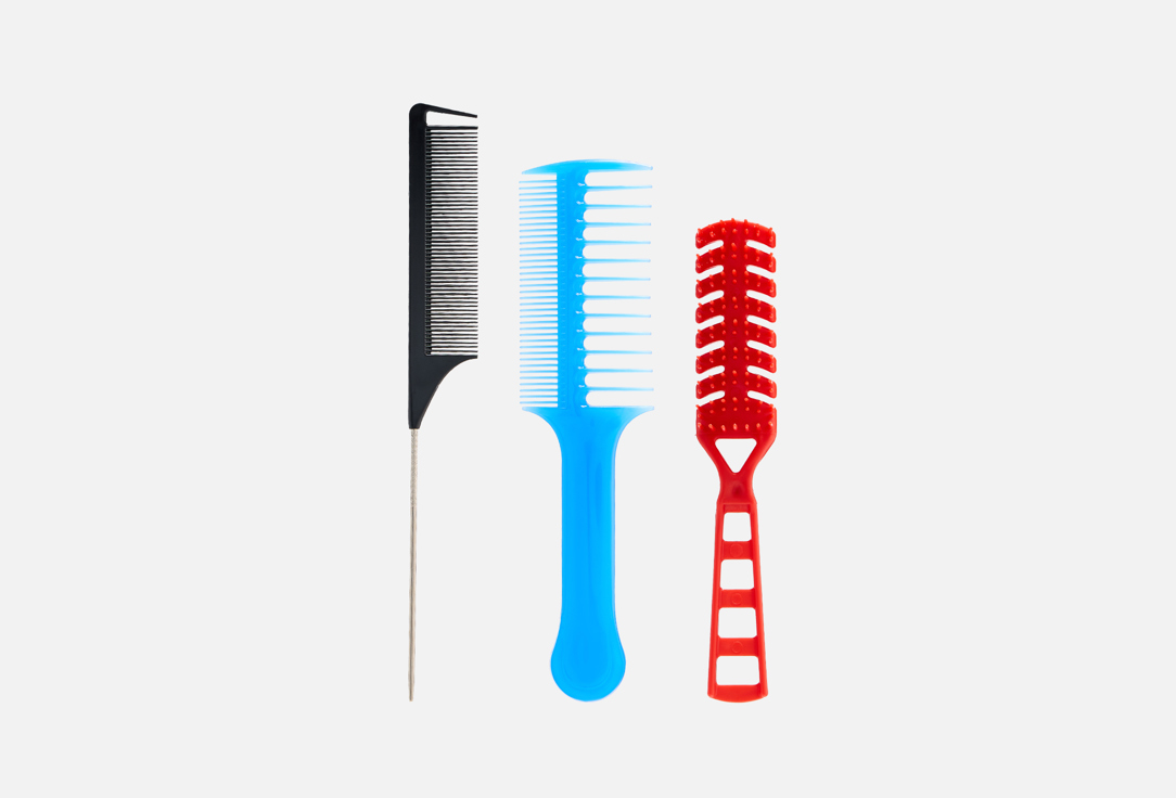 A set of hair combs 3 шт