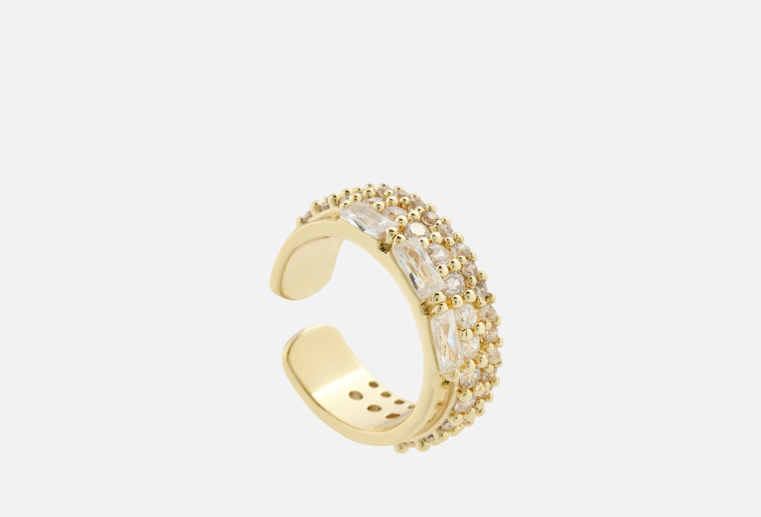 Style with crystals, gold color 1 шт