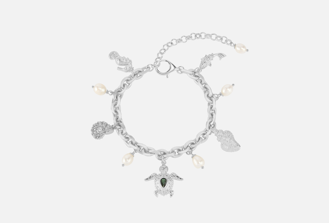 Sea Breeze bracelet silver color 1 шт