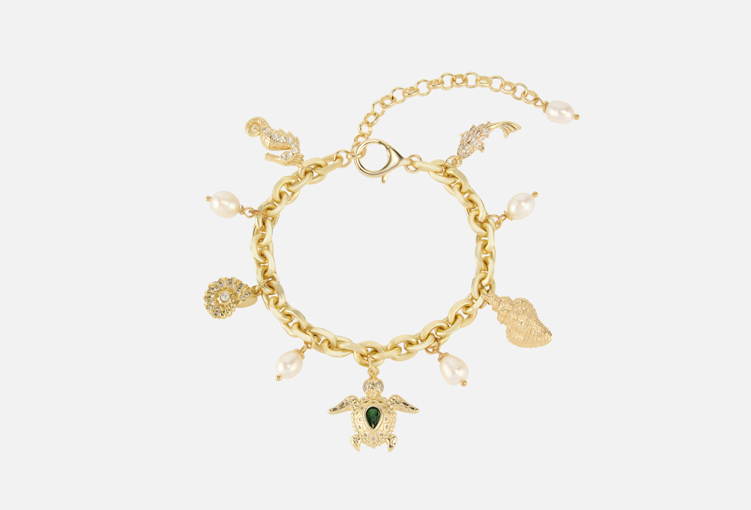 Sea Breeze bracelet gold color 1 шт