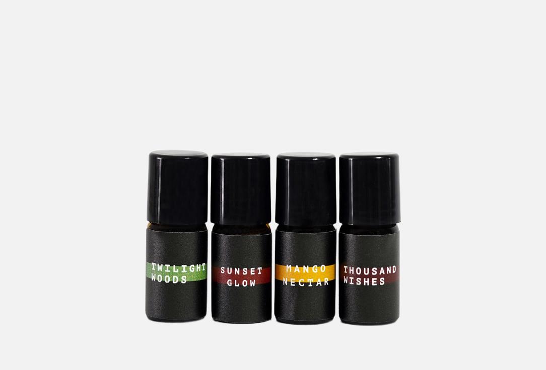 Twilight woods, Thousand wishes, Mango nectar, Sunset glow 4 шт