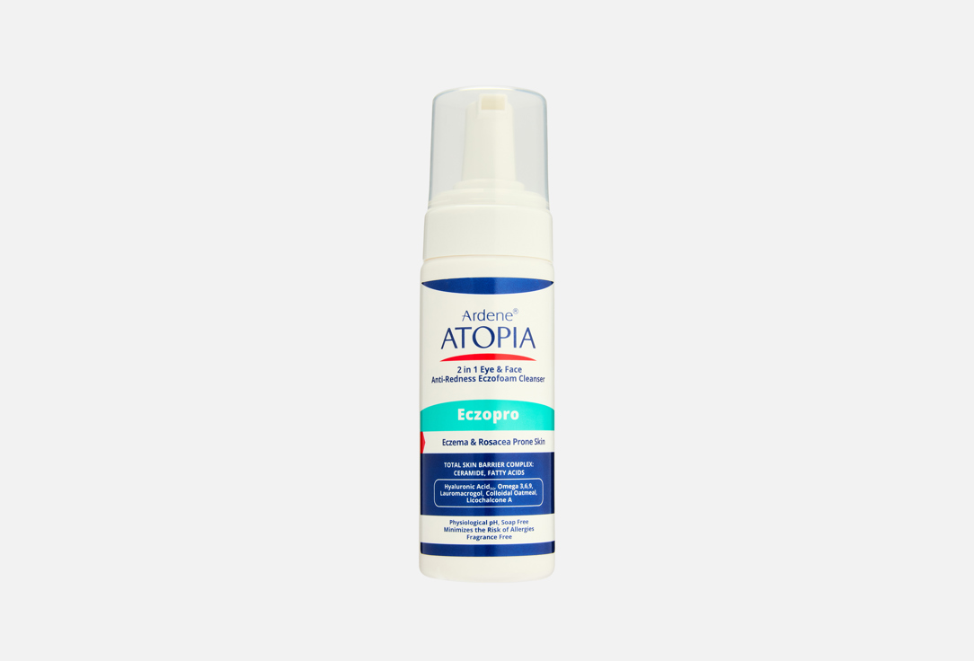 2 in 1 Eye & Face Anti-Redness Eczofoam 150 мл