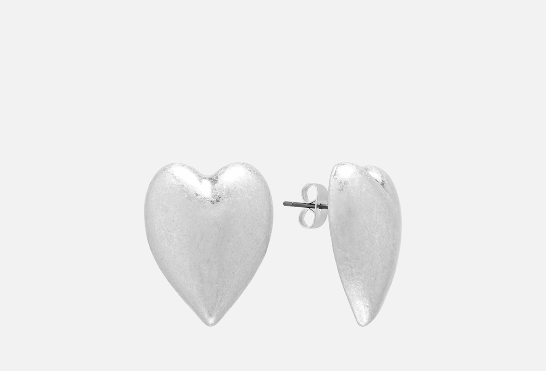 Earrings Power of Love Silver 2 шт
