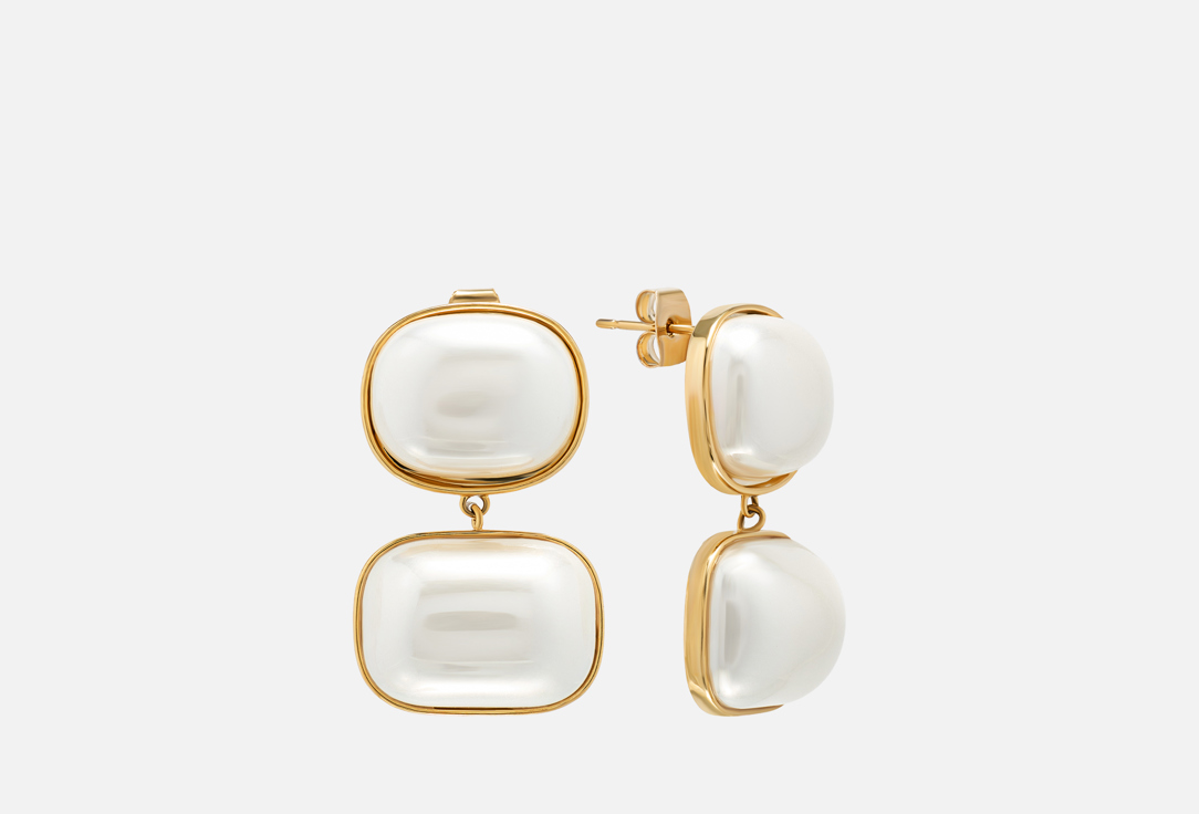 Fetish Earrings Reality Golden 2 шт
