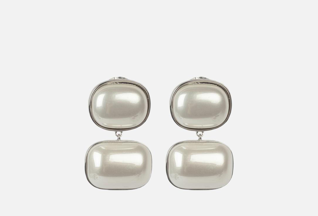 Earrings Reality Silver 2 шт