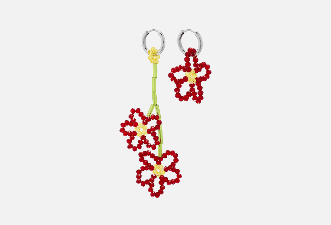 Flowers red 2 шт