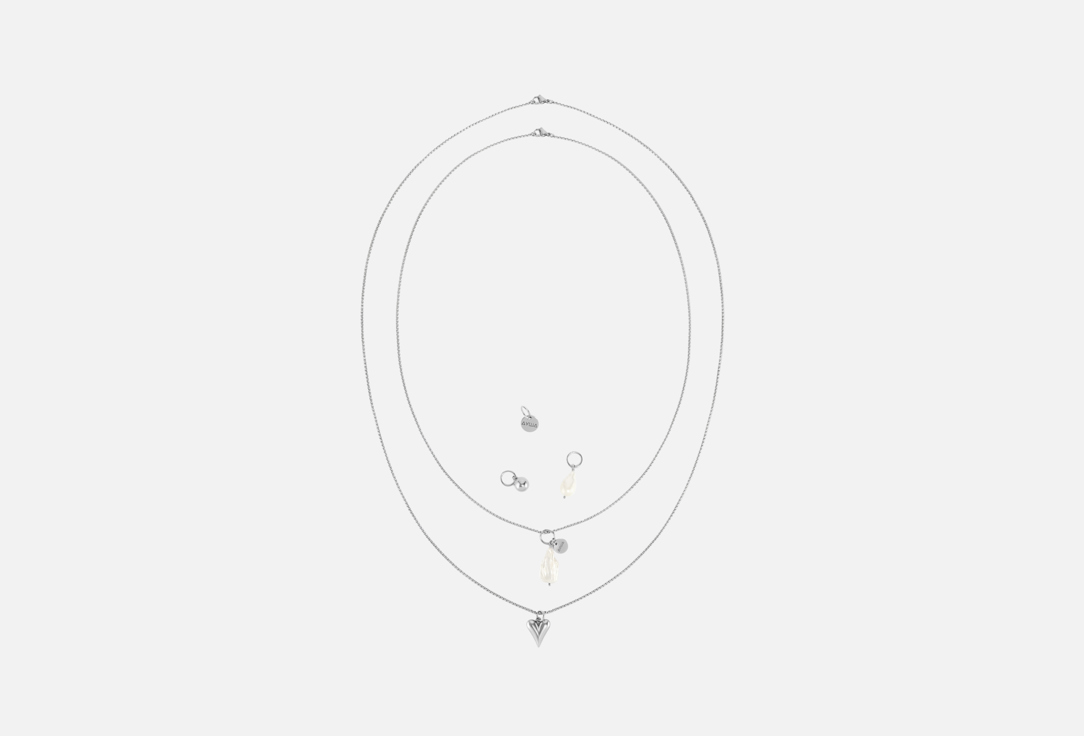 Necklace with a set of pendants 1 шт