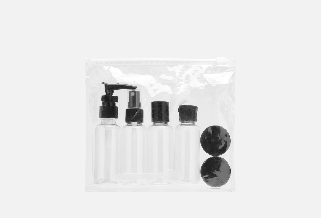 TRAVEL SET black 6 шт
