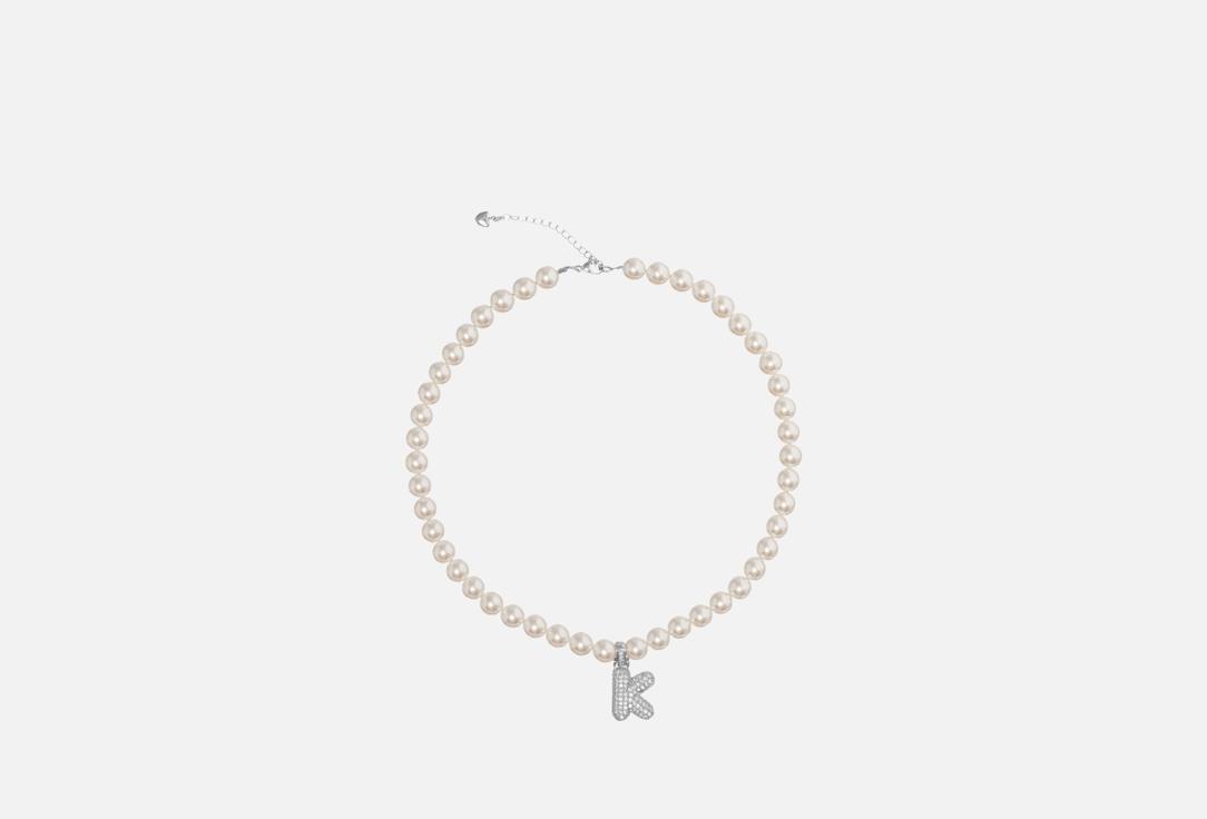 Silver letter K 1 шт