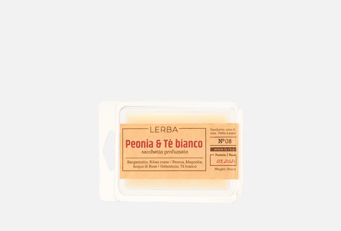 №08 Peony & White Tea 50 г