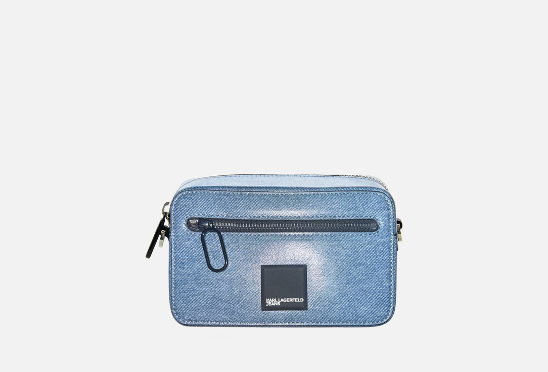 BOX LOGO DENIM, Coated Blue