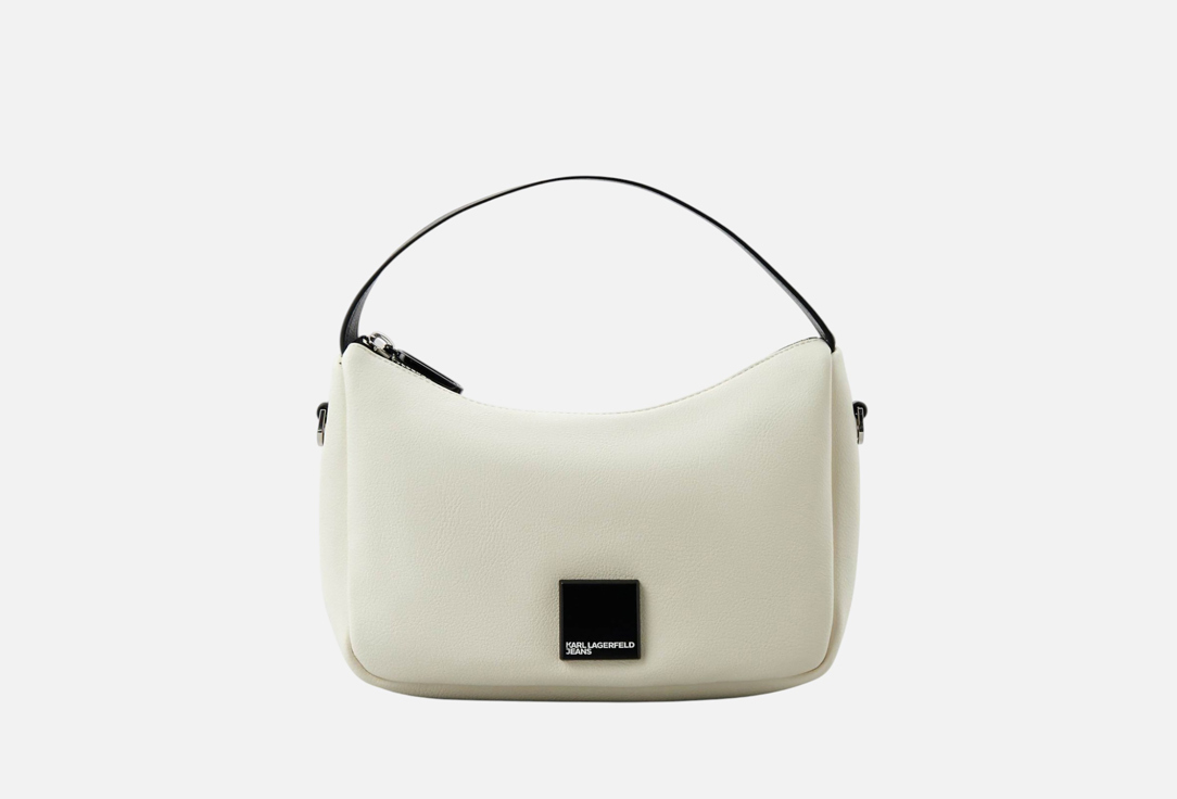 SOFT MINI HOBO, Off White