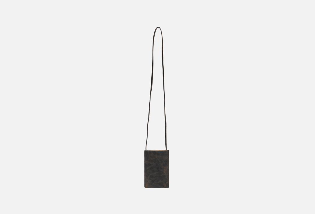 Коричнево-черная