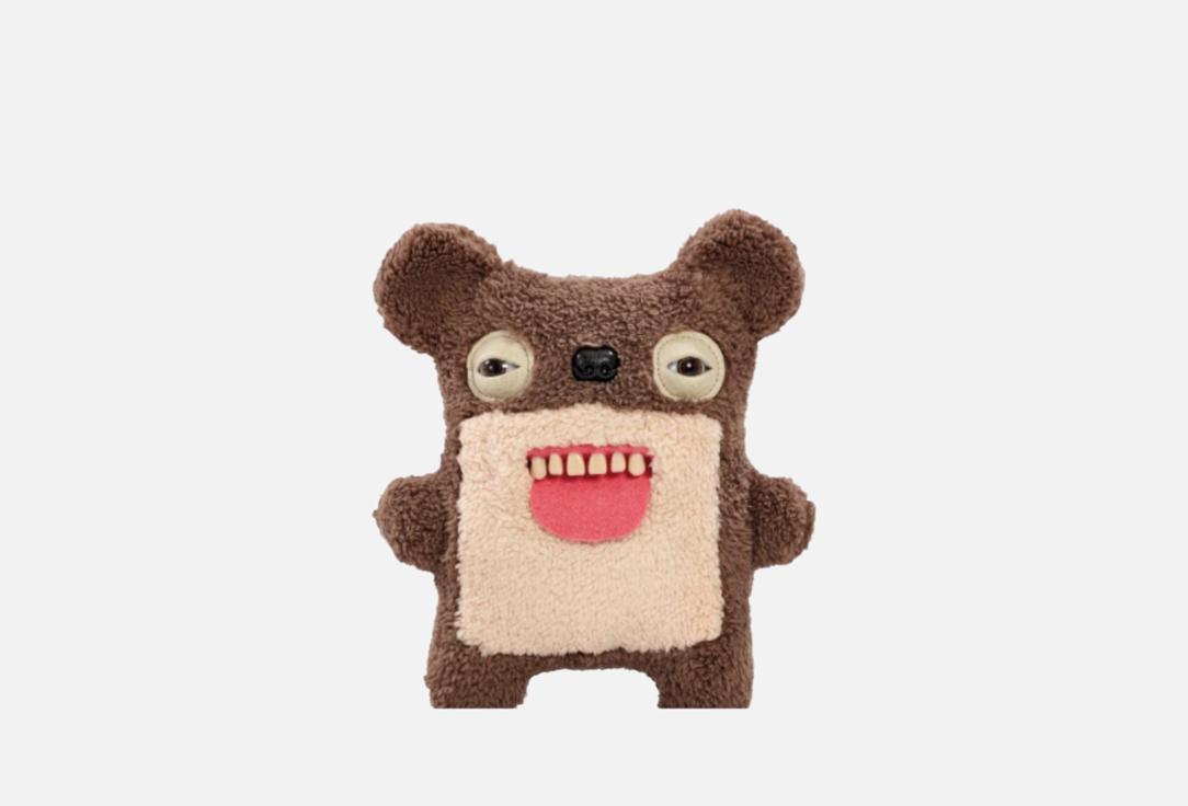 FUNNY UGLY MONSTER SCARESCOME SQUARE BEAR BROWN FUZZY 1 шт