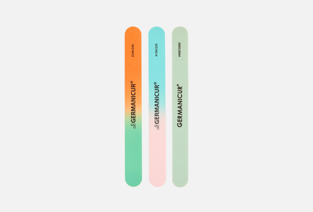 A set of nail files 3 шт