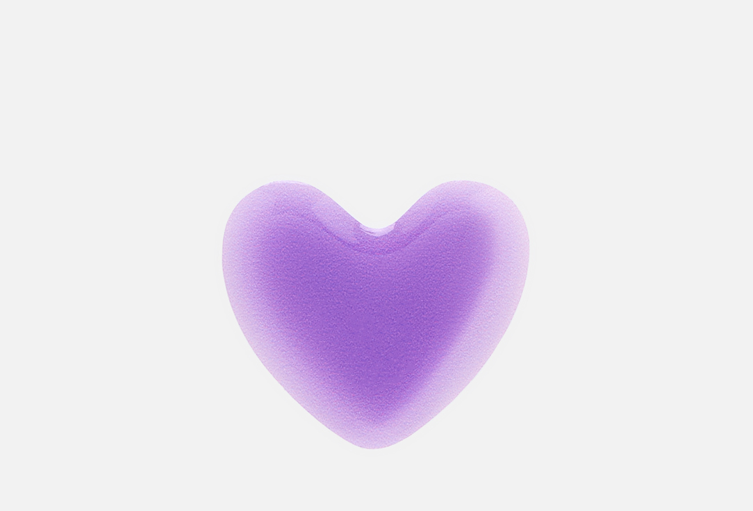 Лиловое сердце 1 шт