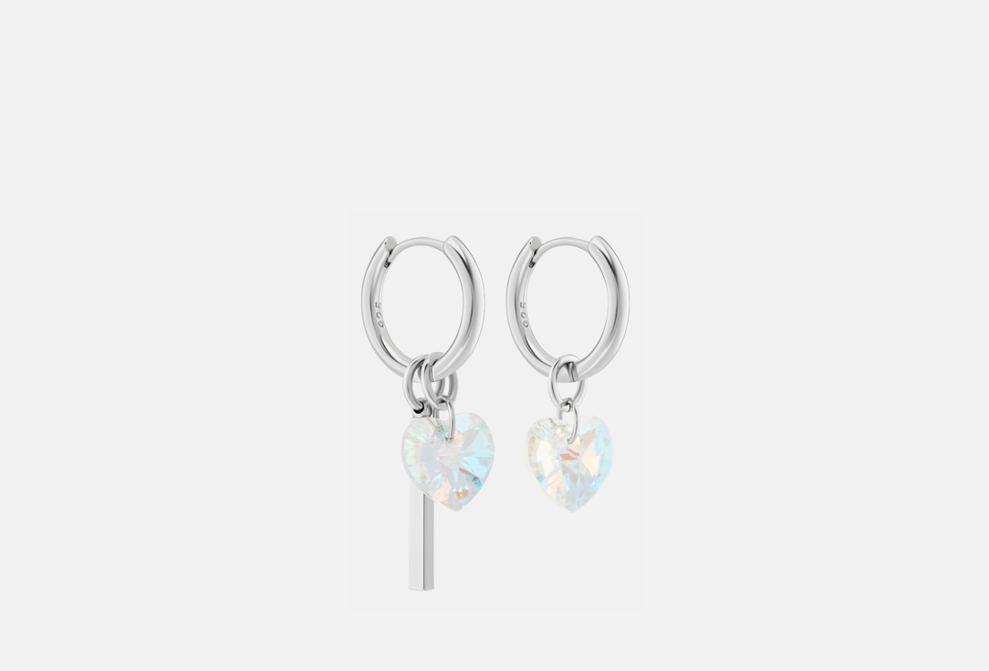 Crystal hearts 2 шт