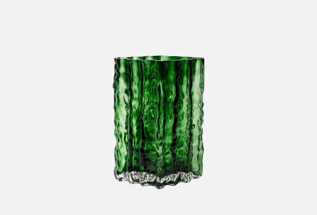 Gry grn glass vase, зелёная, 20 см 1 шт