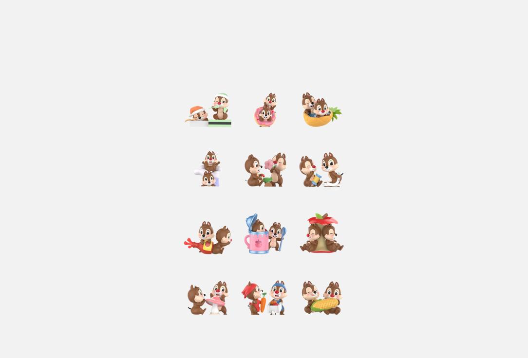 Disney Chip 'n' Dale Fun-loving Brothers Series Figures 1 шт