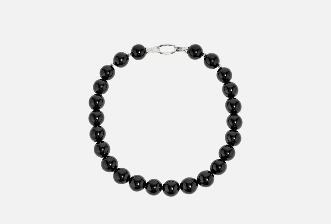 Forever Black из агата 1 шт