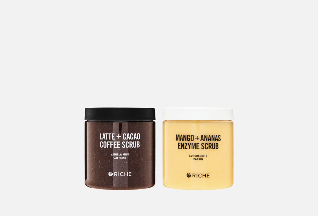 Latte+cacao & mango+ananas 2 шт