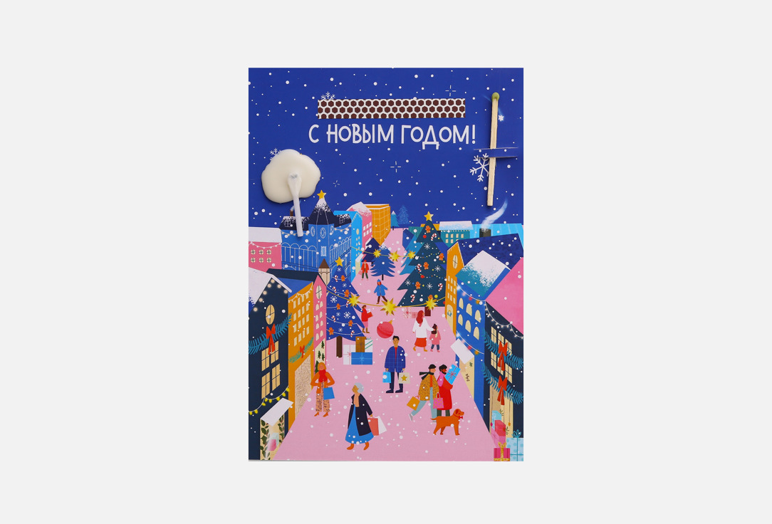 Новогодний город 1 шт