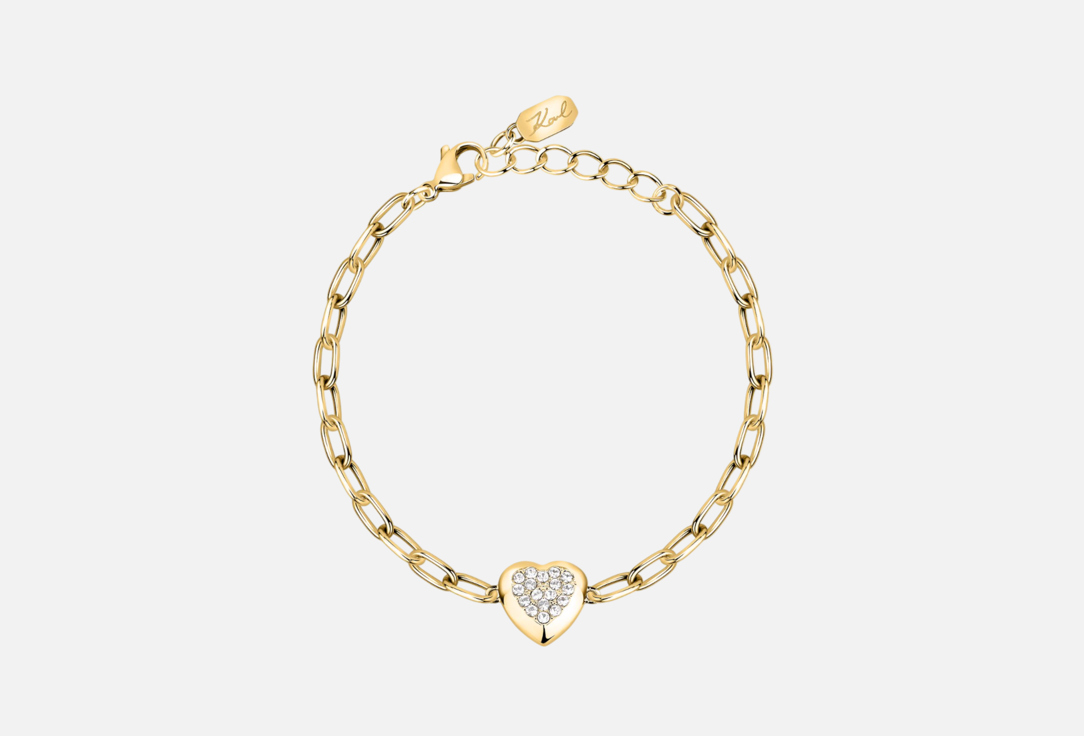 Сollection Charms bracelet gold with crystal 1 шт