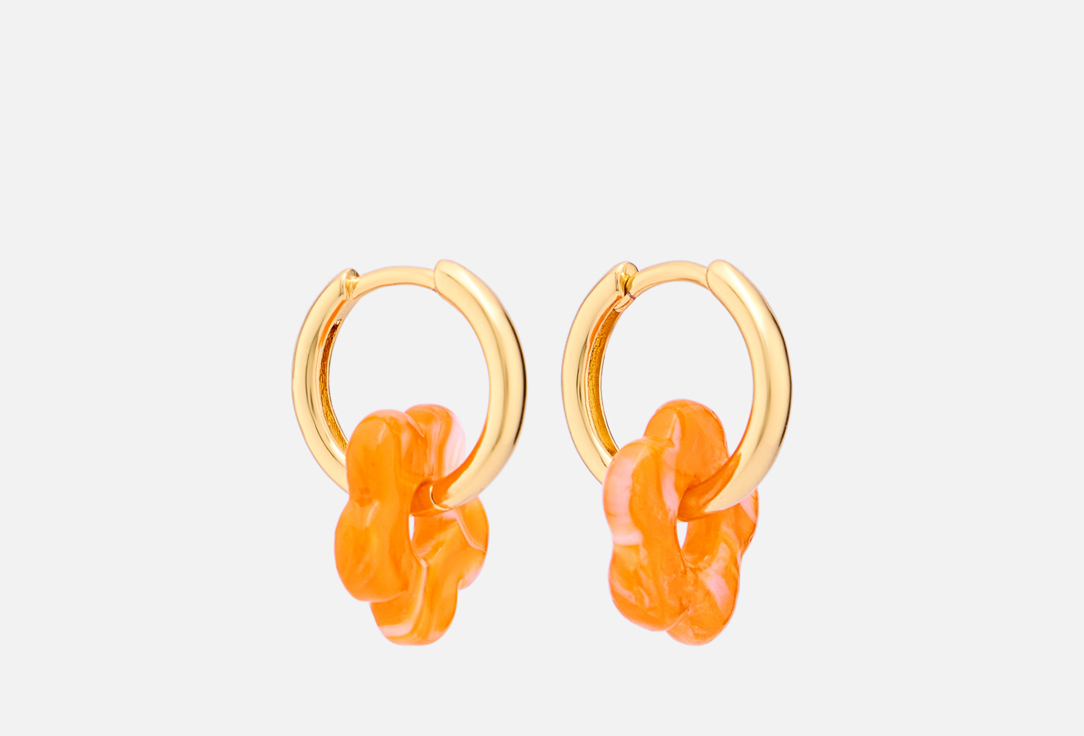 Flower power orange 2 шт