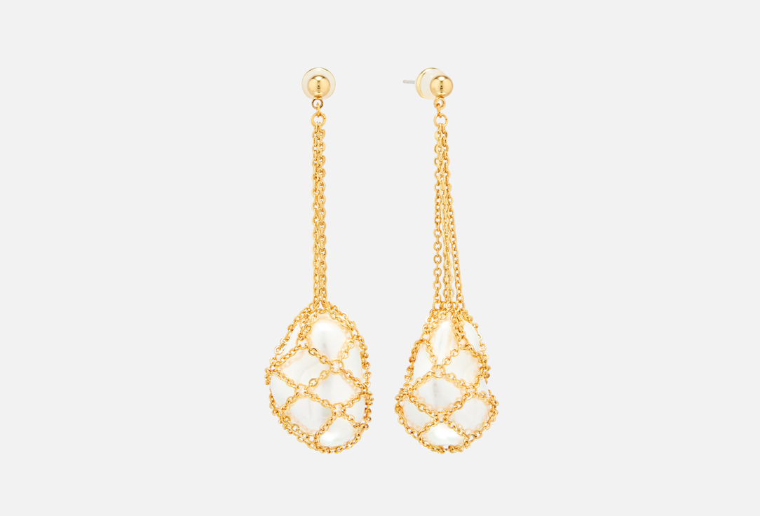 Pearl Mesh золотистые 2 шт