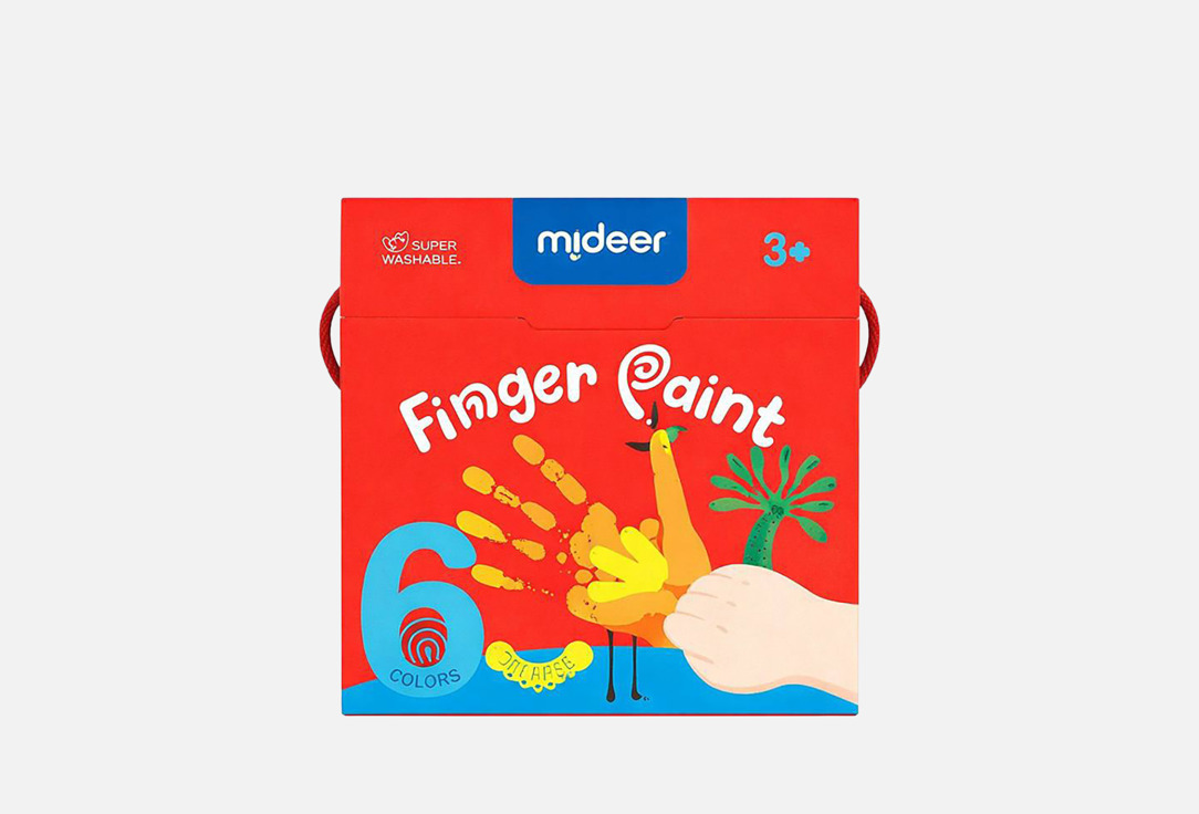 Finger paint 6 шт