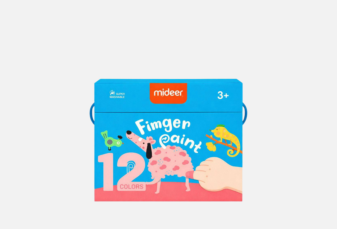 Finger paint 12 шт