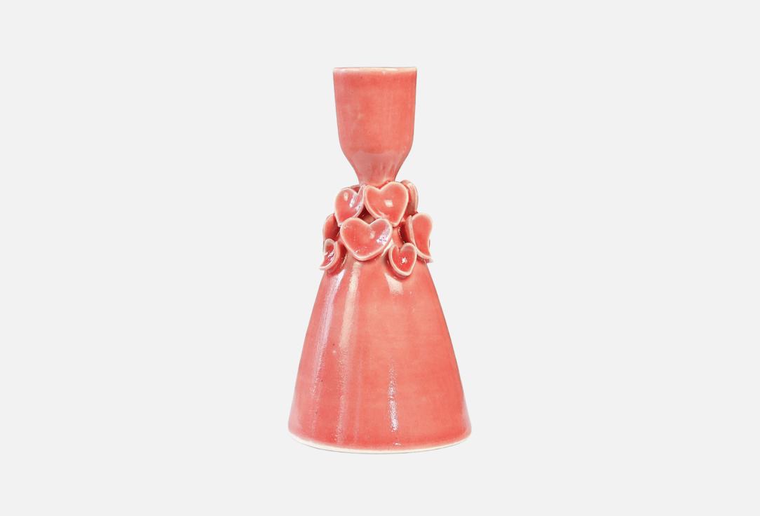 Коралловое сердце, 7х7х14,5 см 1 шт
