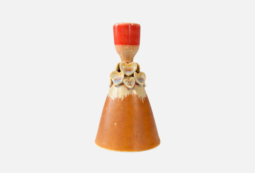 Карамельное сердце, 7х7х14,5 см 1 шт