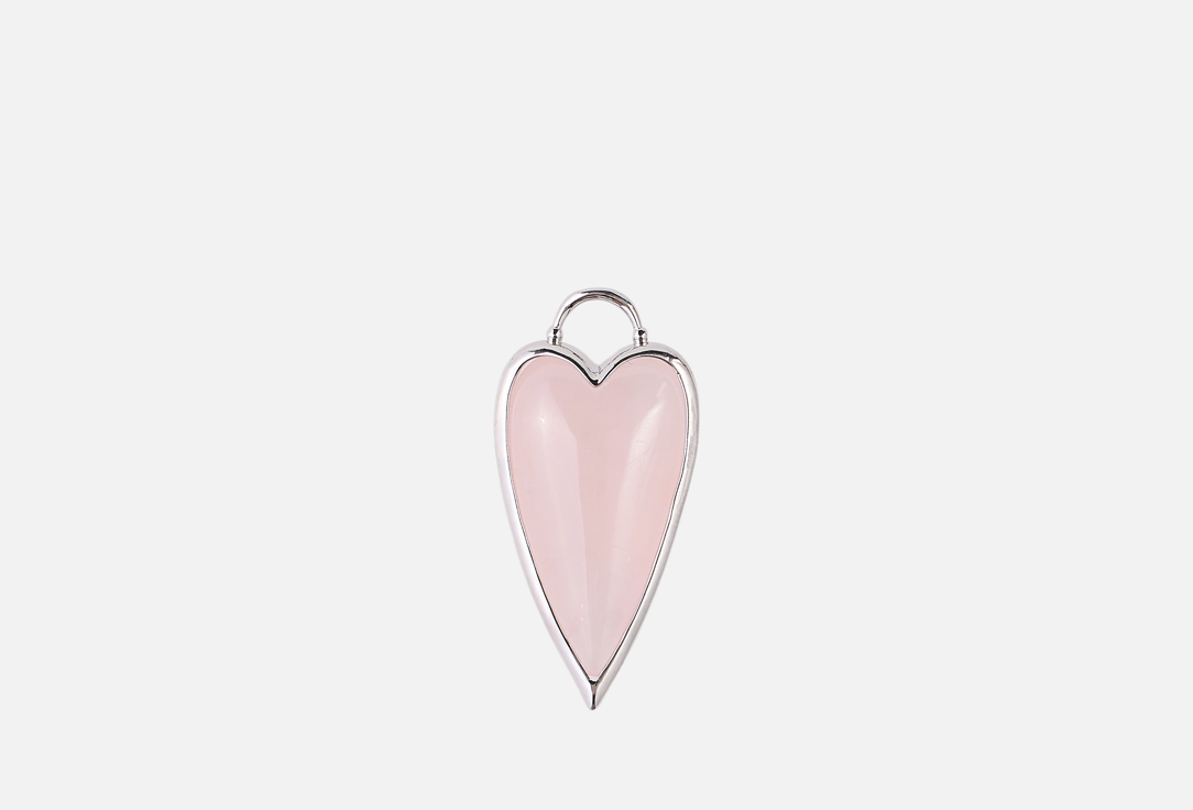 Сердце из розового кварца 1 шт