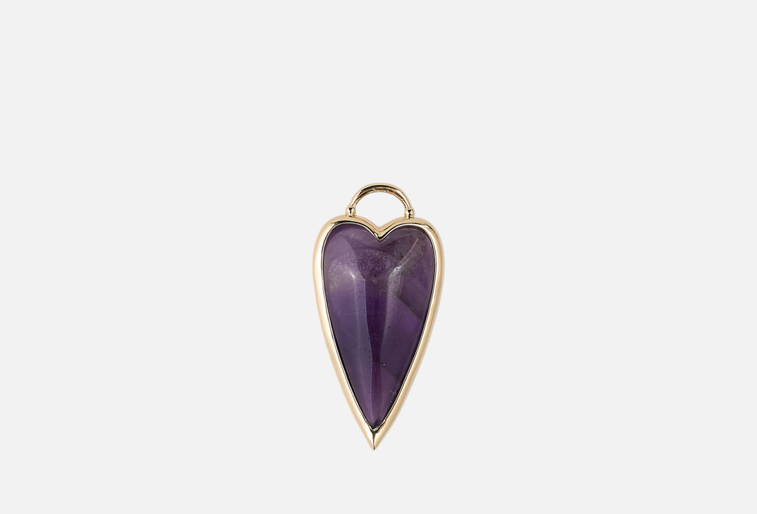Сердце из аметиста 1 шт