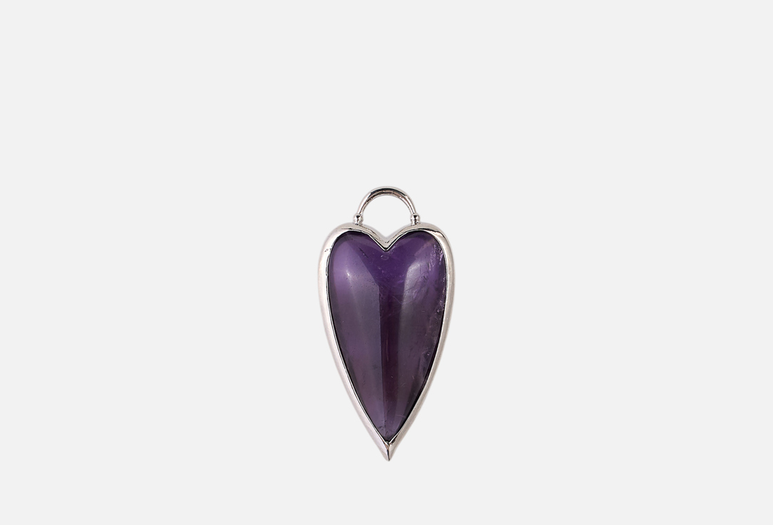 Сердце из аметиста 1 шт
