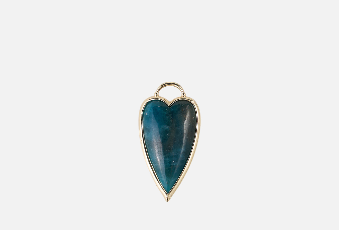 Сердце из апатита 1 шт