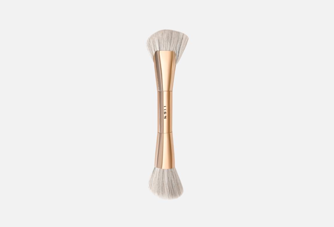 MAKE UP BRUSH 2IN1№911 1 шт