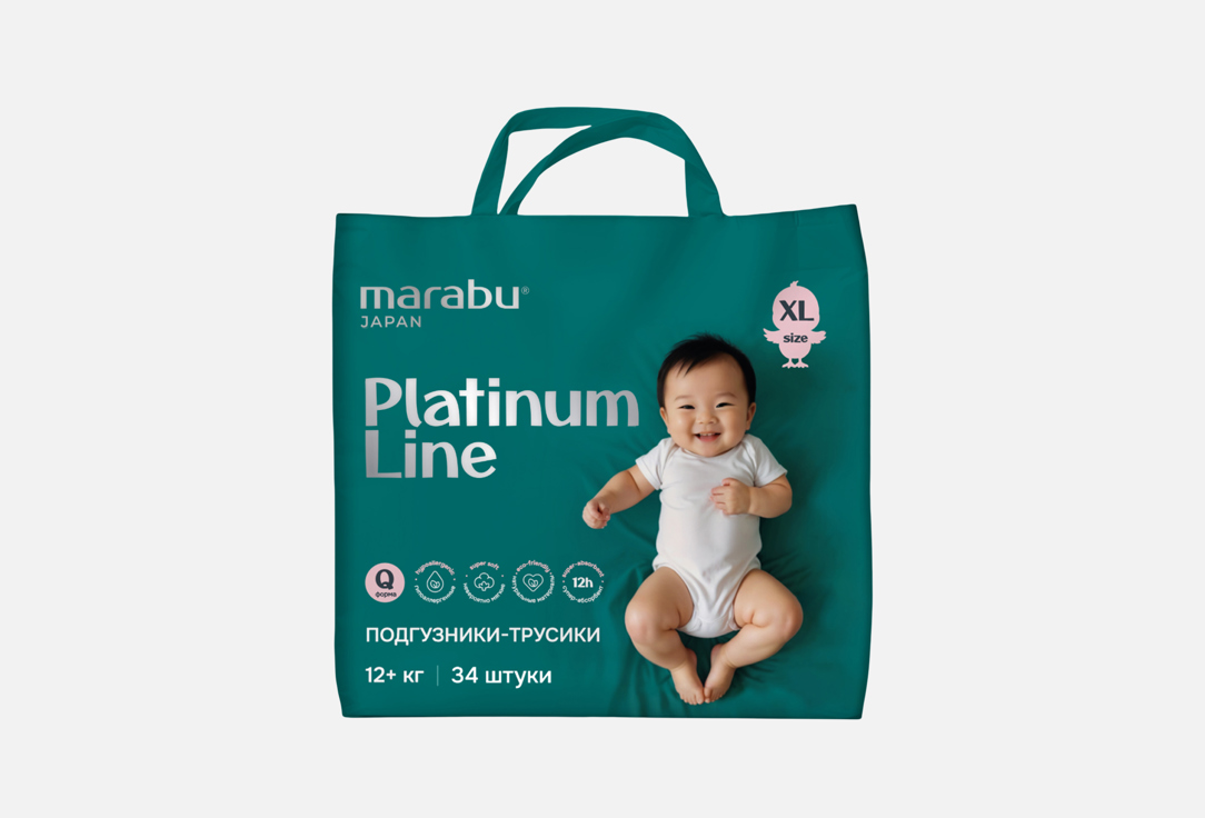 Platinum line, xl, 12+ кг 34 шт