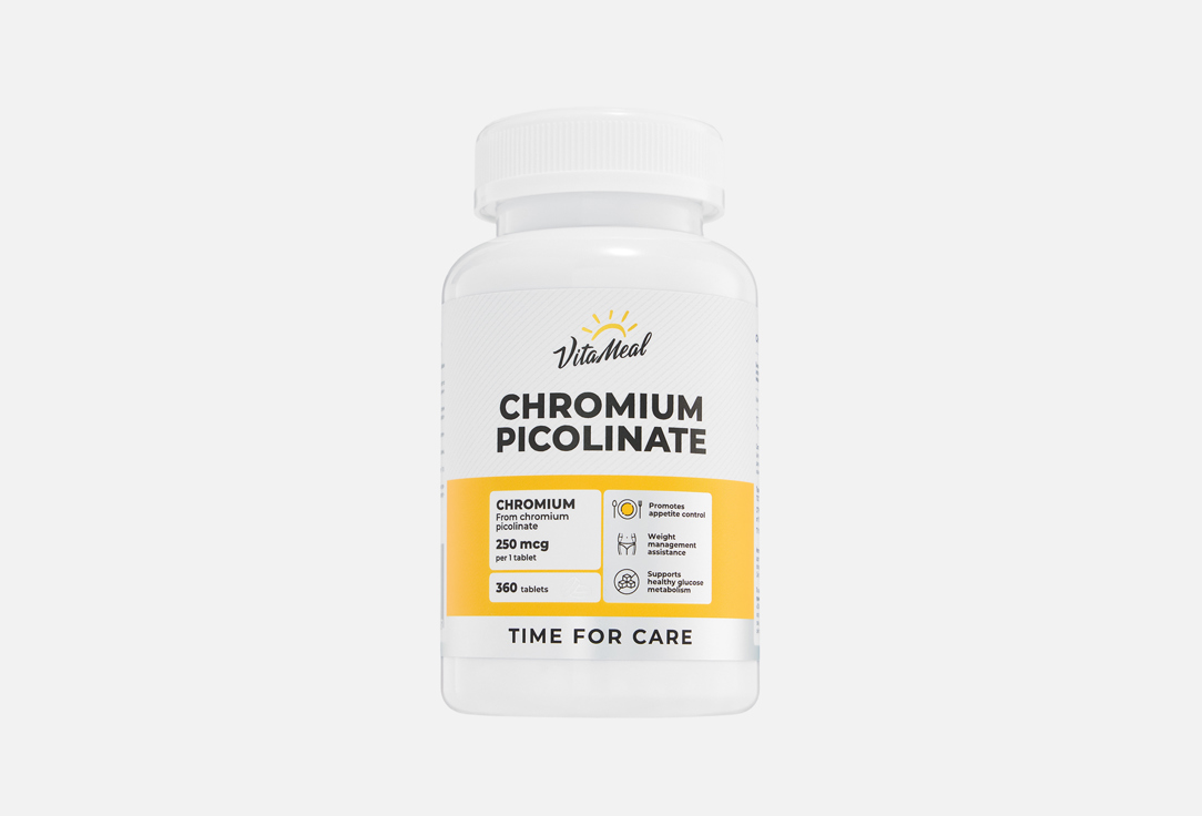Сhromium picolinate 250 мкг, 360 таблеток